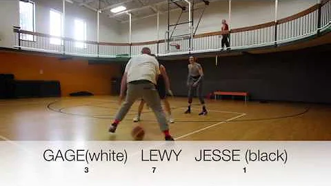BIG BOY BALLIN!!!! 21 BASKETBALL GAME W/ 6'7, 6'8,...