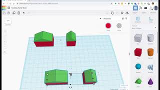 TinkerCAD Tutorial: 3 - Select, Move, Copy&Paste, and Delete