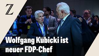 Kubicki mit knapp 60 Prozent zum FDP-Chef gewählt