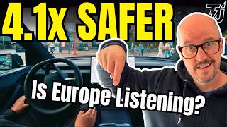 Tesla Drops Major FSD Safety Data – Is Europe Listening?