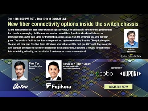 New Fiber Connectivity Options Inside the Switch Chassis