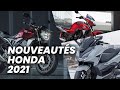 Nouveautés scooters et motos Honda 2021