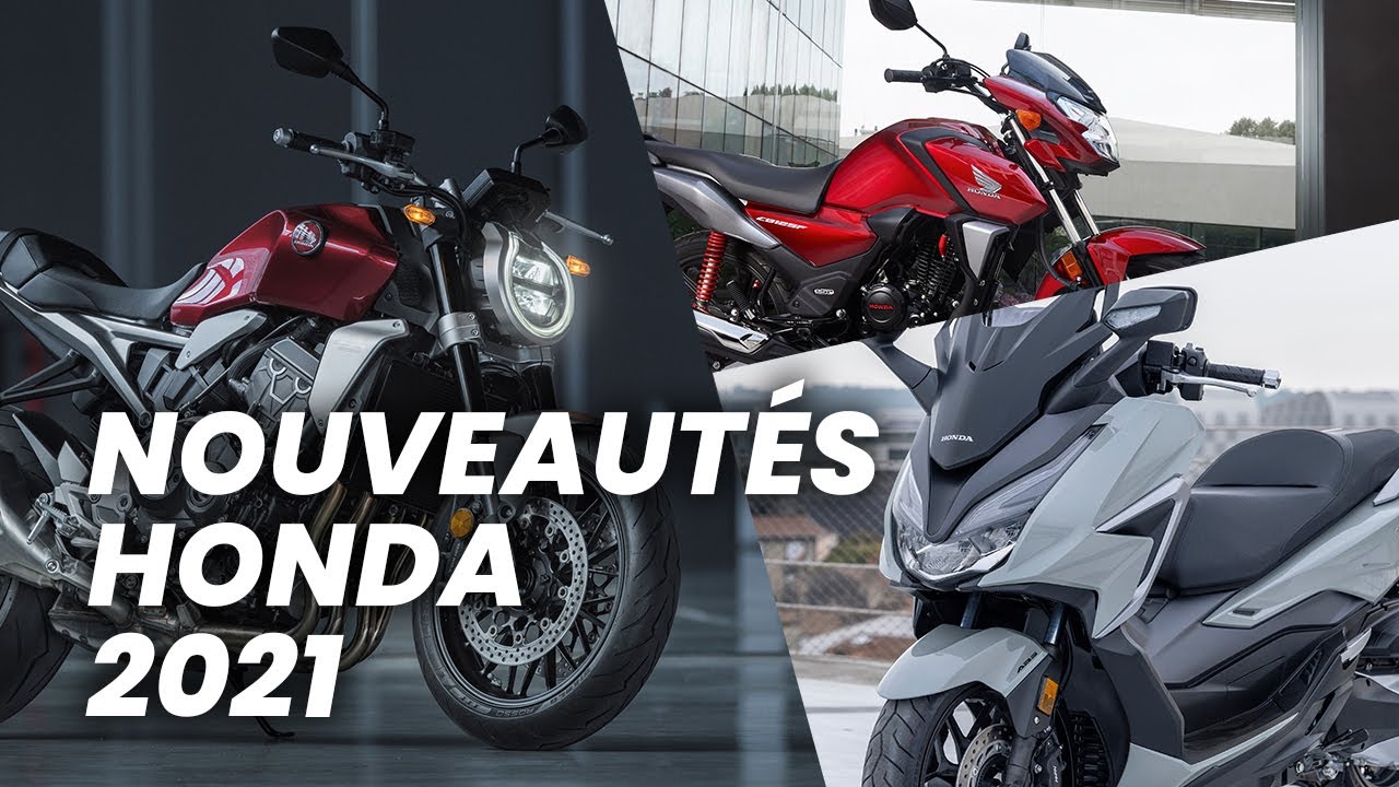 Les nouveautés motos et scooter Honda 2021