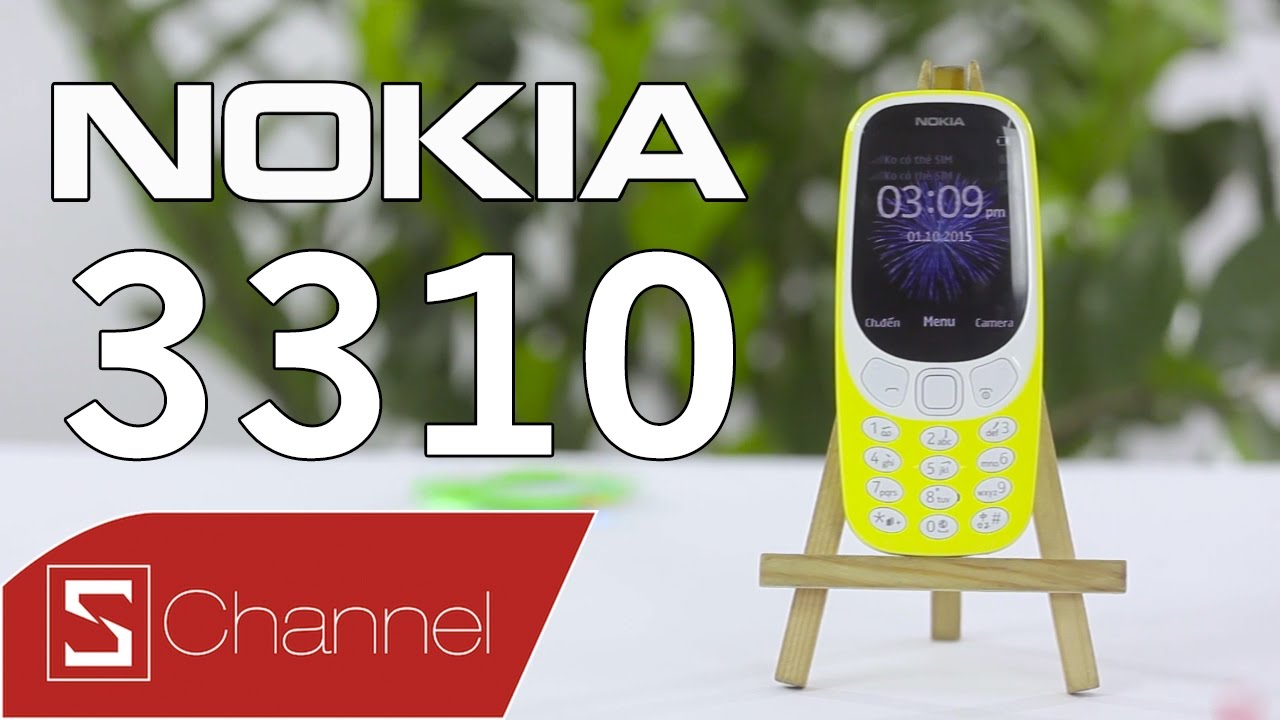Schannel - Mở hộp Nokia 3310 phiên bản 2017: Huyền thoại sống lại!