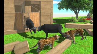 Animals Hunting On A Farm|Animal Revolt Battle Simulator