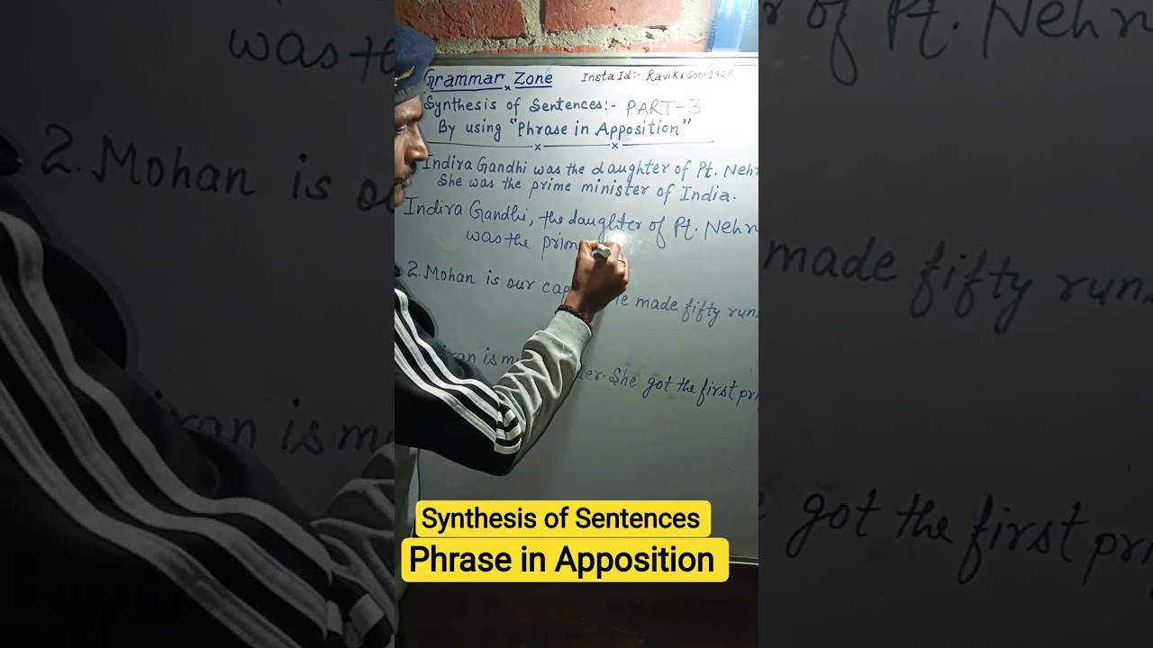 Synthesis of Sentences 