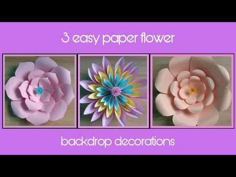 Video: How To Make Exquisite Paper Flowers