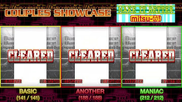 DDR 2ndReMIX: MAKE IT BETTER (+ So-REAL Mix) (all COUPLES charts)