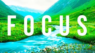 Deep Focus Video - Beautiful Rivers Scenery With Inspiring Instrumental Music