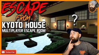 MULTIPLAYER ESCAPE ROOM GAME - Escape From Kyoto House Walkthrough - A Minecraft Style Escape Room