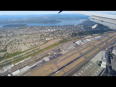 Seattle Tacoma International Airport Sea International Boulevard Seattle Wa - Seattle, Washington - Landing at Seattle Tacoma SEATAC International Airport (2021)