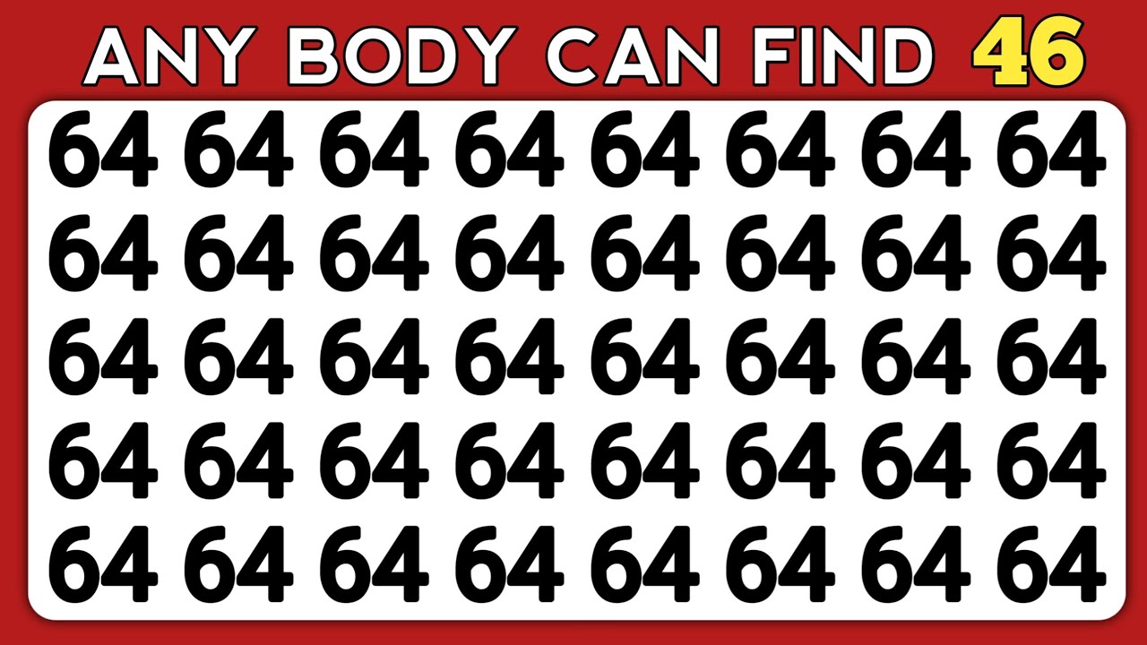 FIND THE ODD ONE OUT | FIND THE ODD NUMBER AND LETTER EDITION - QUIZ ...
