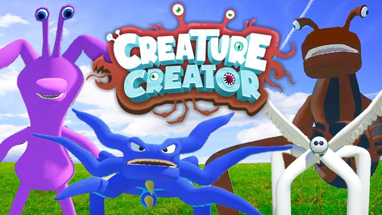 【４人】バケモノ作ってみんなで遊ぼう！『Creature Creator』