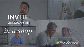 VidyoConnect: SMS Call in a Snap Healthcare screenshot 1