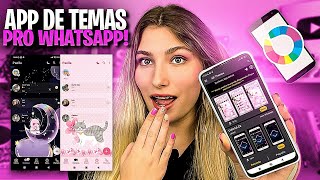 CHEGOU🔥 APLICATIVO de TEMAS PARA QUALQUER WhatsApp !💗 screenshot 5