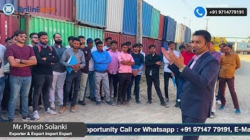 You can export from any part of India practical training in ICD by Mr. Paresh Solanki #exporter