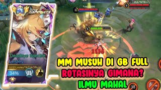 Musuh di GB Full? Solusinya Gimana bang? Ini Dia Caranya! Tips Mahal Top Global Lesley Tersakit