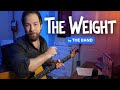 Guitar lesson for THE WEIGHT by The Band (w/ intro + walkdown tabs)