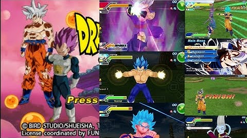 MUI Goku, SSJ Blue Goku & Beast Gohan attacks 