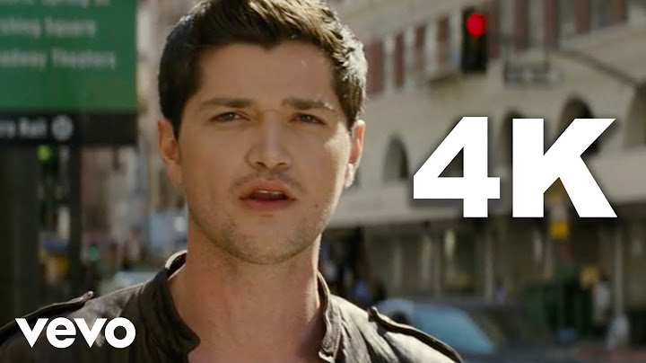 The Script - The Man Who Can’t Be Moved (Official Video)