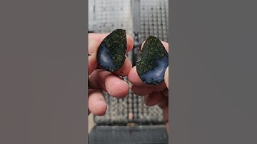 Cutting open an agate nodule!