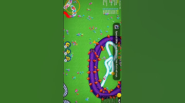 worms zone game video worms zone biggest snake worms zone snake game 🐛😡#shorts #viral