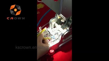 Semi automatic waterproof plug seal inserting machine