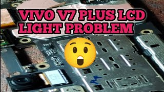 Vivo v7 plus lcd light problem | #shorts