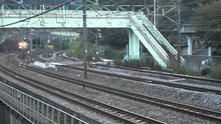 13/10/29 9863レ EF64-1017 東戸塚付近にて