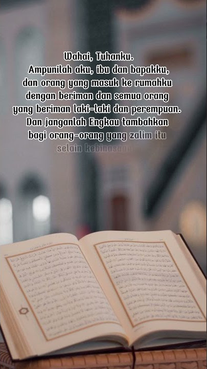 Ayat Alquran tentang cinta dan Kasih sayang kepada Orang Tua #short #story #alquran