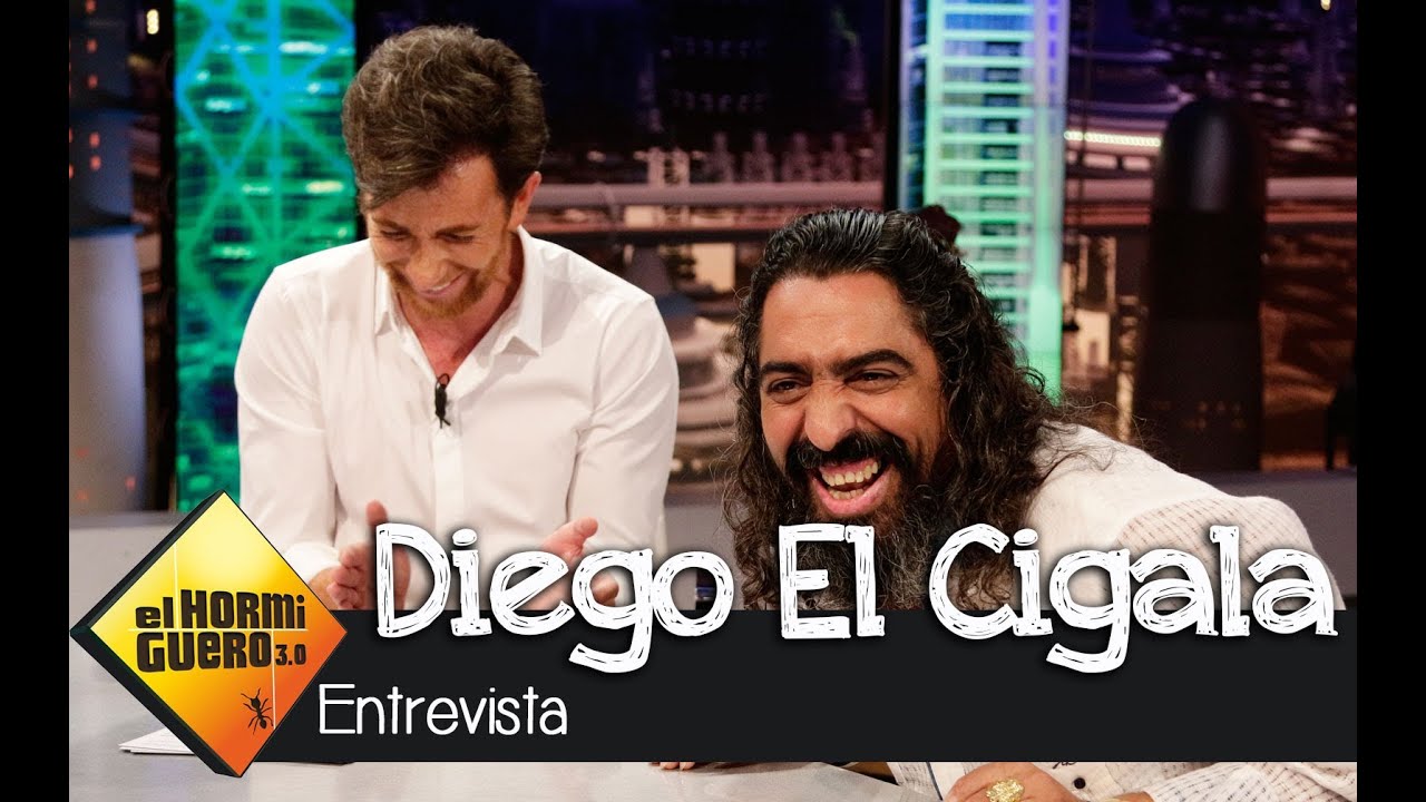 El Hormiguero 3.0 - Entrevista a Diego El Cigala: 