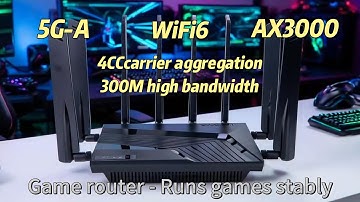 SUNCOMM SE06: The Ultimate 5G Wi-Fi 6 Gaming Router Built for Esports Warriors