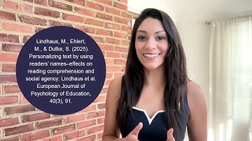 September 2025 Reading Research Recap: Can Personalizing Text to a Reader’s Name Help Comprehension?