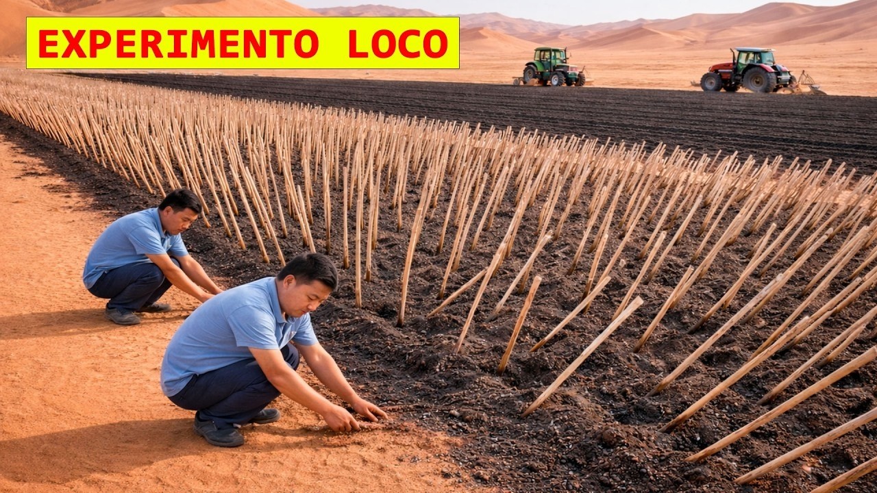 China Enterró Millones de Árboles Muertos Bajo Arena; 10 Años Después, Resultado Sorprendió a Todos