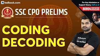 Reasoning Coding Decoding for SSC CPO 2019 Exam | Crack SSC CPO Prelims | Abhinav Sir