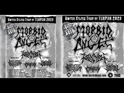 Morbid Angel announce ‘United States Of Terror‘ Tour w/ Revocation/Crypta and more!