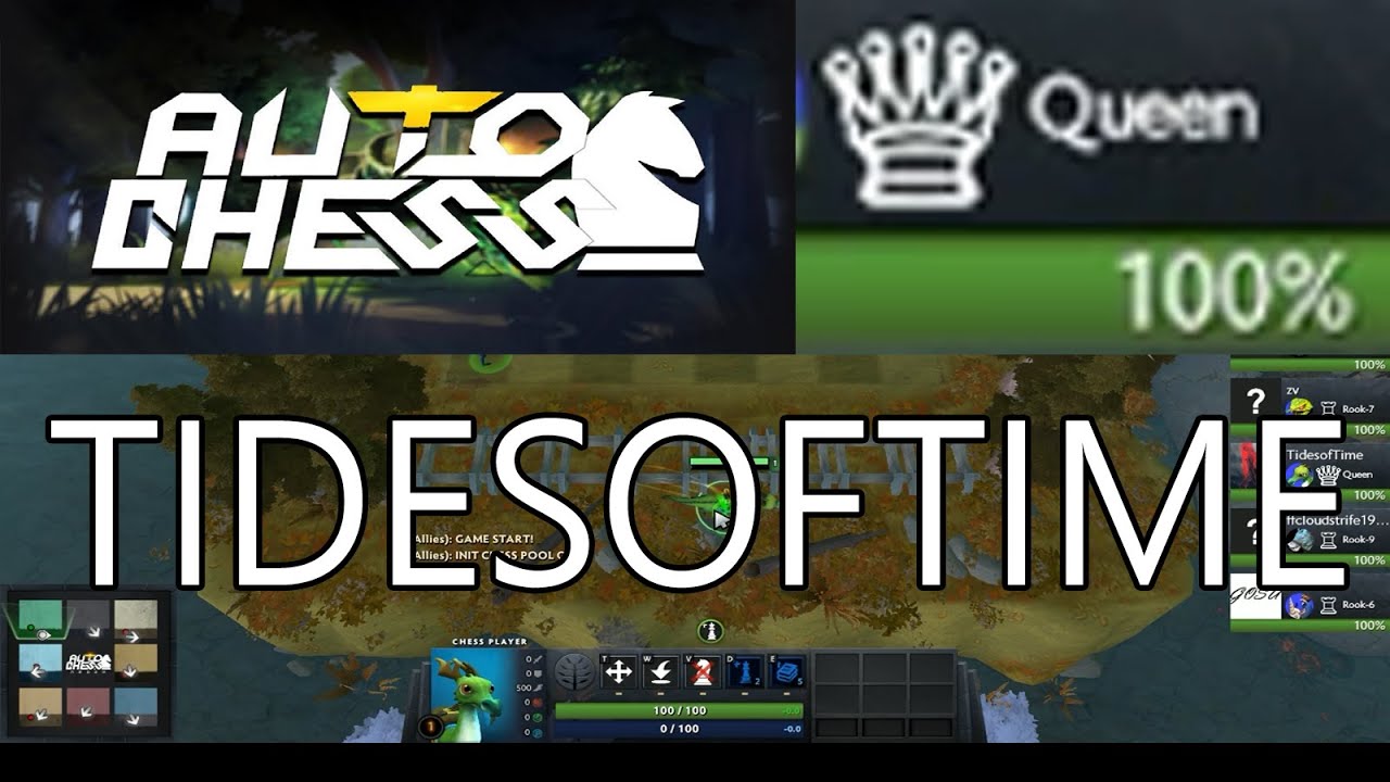 Dota Auto Chess Just A Game On Queen Rank Queen Rank Youtube