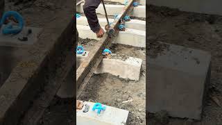Concrete sleeper pandrol ERC clip tight keyman | #railtrack #railway #trackwork #ERC #Keyman