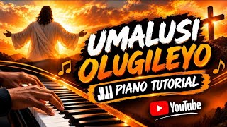 How to play || Umalusi - Omama BeTende || D, G#, F# & C# || STEP BY STEP GUIDE || #pianolessons 