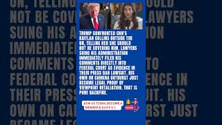 Donald Trump Confronts Kaitlan Collins at UN as Exchange Is Filed in Press Ban Lawsuit