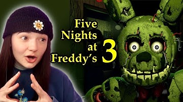 Aimsey Plays FNAF 3 For The FIRST TIME!