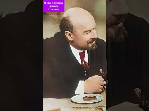 О чём КРУПСКАЯ просила СТАЛИНА #историизнаменитостей #фактыинтересные