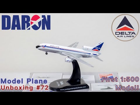 Daron Postal Stamp Delta Airlines Lockheed L-1011-250 Tristar