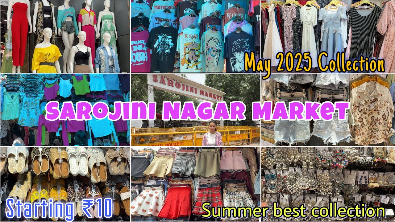 Sarojini Nagar Market Delhi📢 | Latest Summer Collection with Shop Number May 2025🛍️ | Jasmine kaur