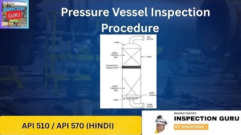 Pressure Vessel Inspection Procedure | PRESSURE VESSEL INSPECTION PROCEDURE @InspectionGuruAPI 