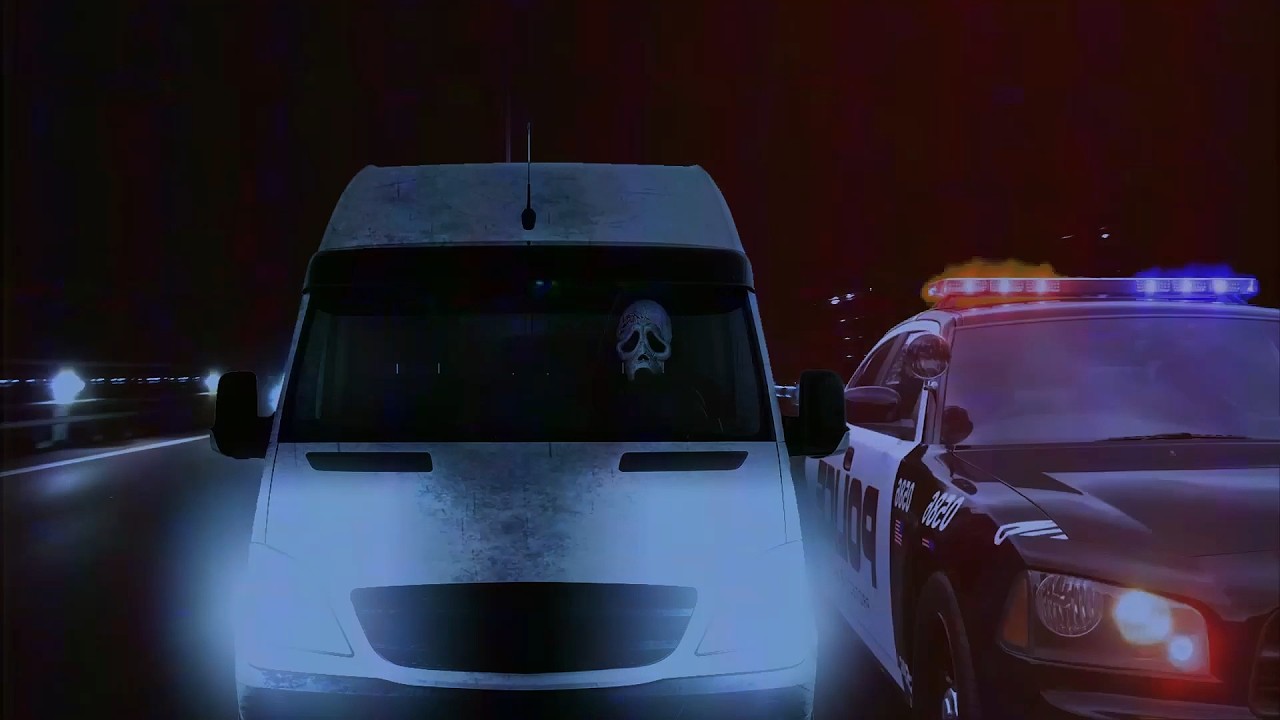 Scream Police Helicopter Highway Chase with Ghostface - YouTube