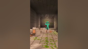 Minecraft but Herobrine Guards the End Portal #minecraft #shorts