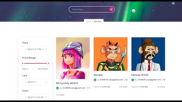 How to create NFT marketplace website like opensea, Binance
