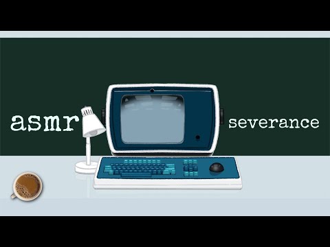 Severance Inspired ASMR Ambience | Dull and Ominous Office Sounds to Help You Focus