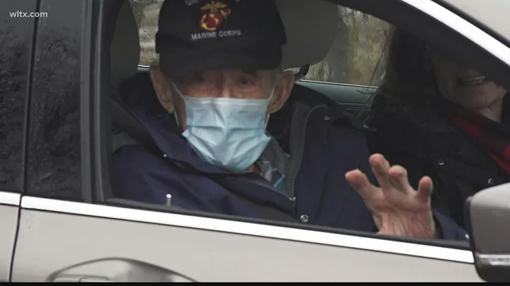 Veteran of three wars celebrates 100th birthday with drive-thru parade